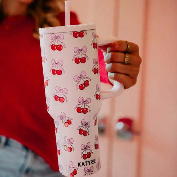 The Cherry Bow Tumbler