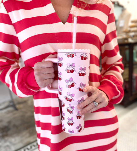 The Cherry Bow Tumbler