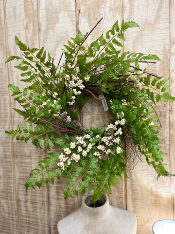 The Fiddle Fern with Berries