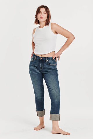 DEAR JOHN DENIM BLAIRE CUFFED JEAN