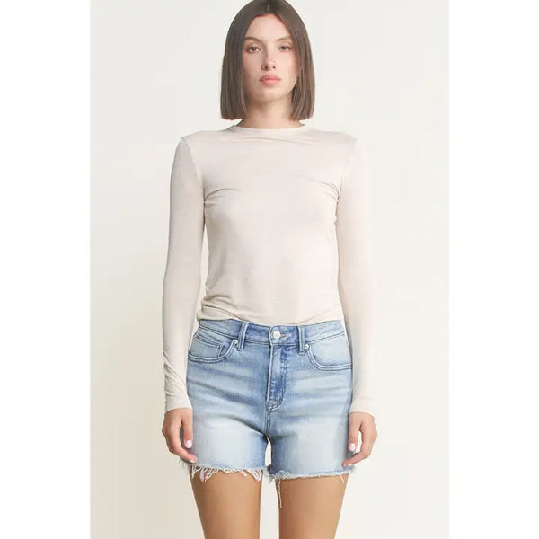 The Erin Frayed Hem Shorts