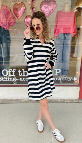 The Saige Striped Dress