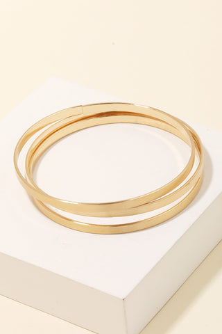 Triple Bangle Bracelet Set