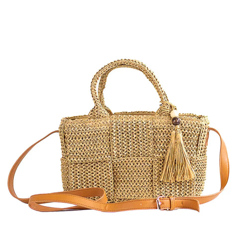 The Dunmore Straw Purse