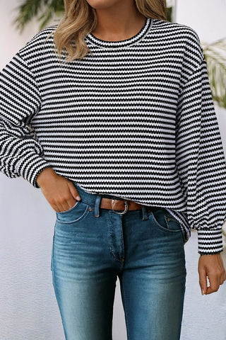 THE MALLORY STRIPED TOP